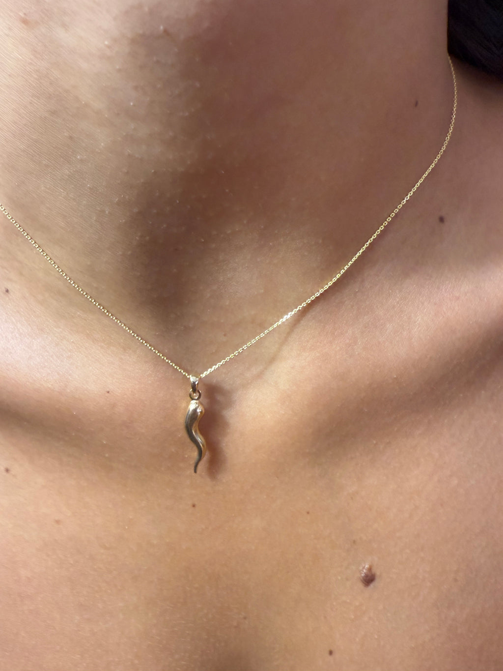 Collana con corno