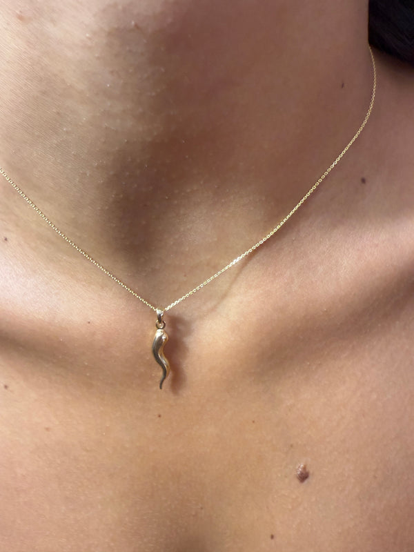 Collana con corno