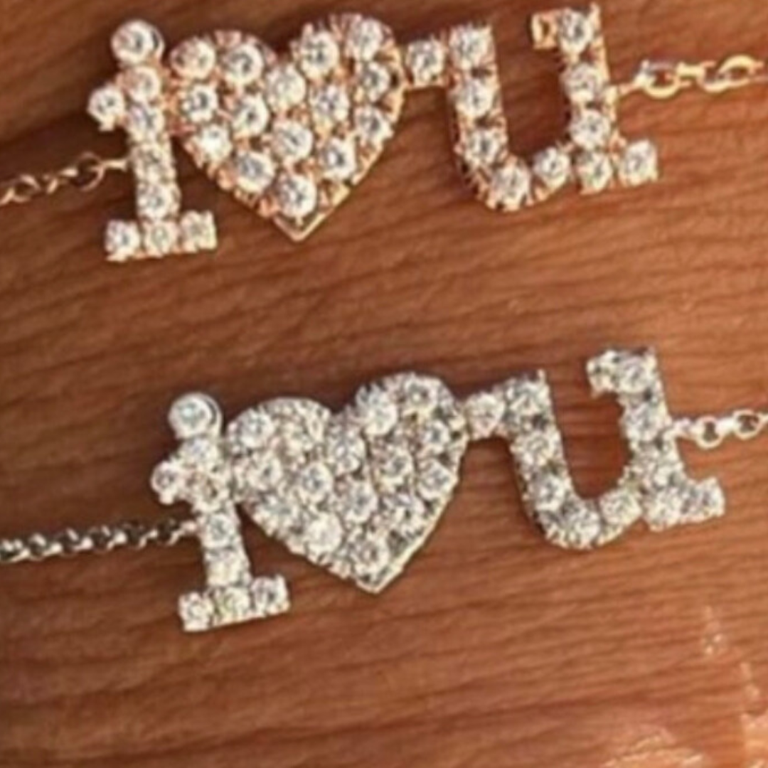 Braccialetto I love you