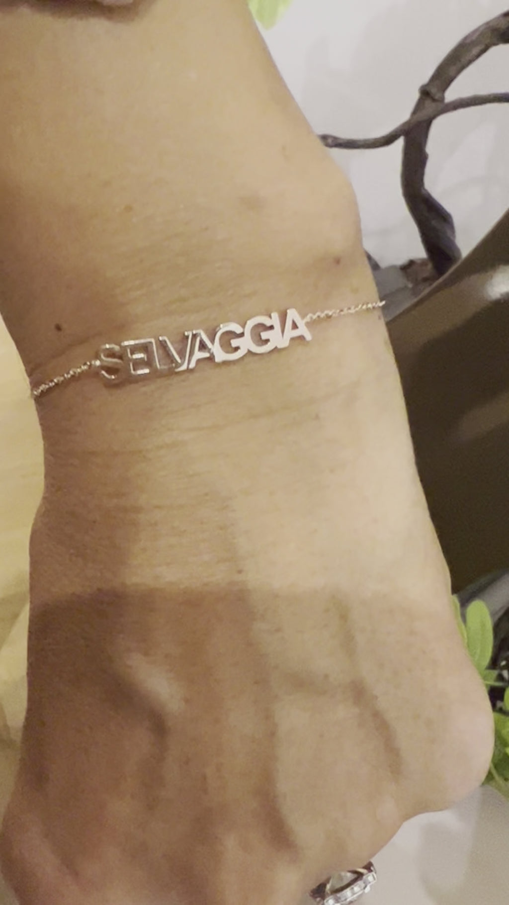 Braccialetto con nome nascita