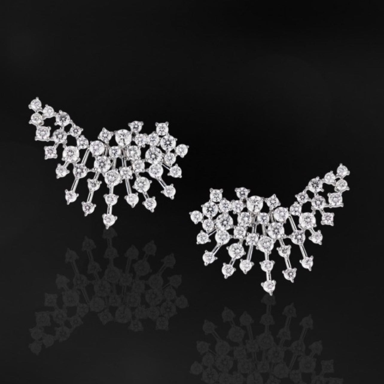 Orecchini a forma di ali