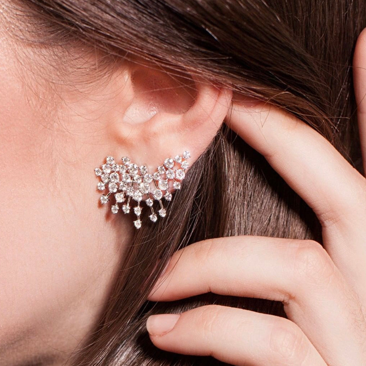 Orecchini a forma di ali