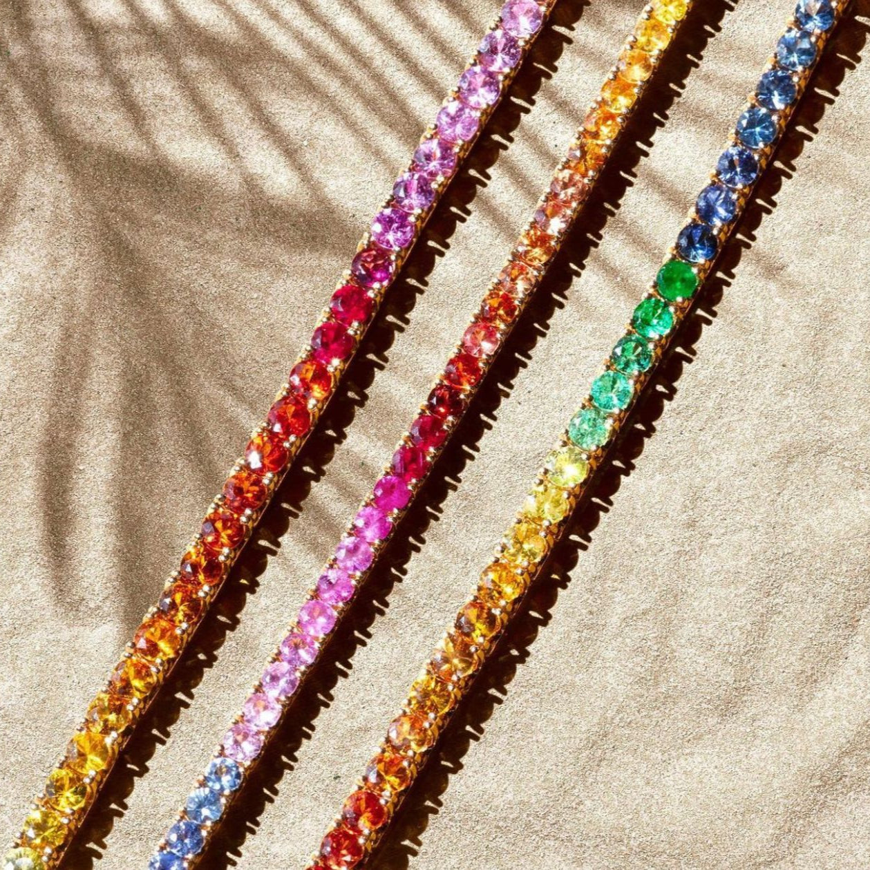 Braccialetto Tennis Arcobaleno